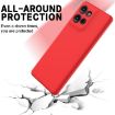 Moto G 2025 Red Silicone Dropproof Full Coverage Case - 5