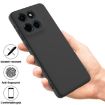 Moto G Stylus 5G 2025 Black Silicone Dropproof Full Coverage Case - 2
