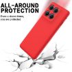 Motorola Edge 5G 2025 Red Silicone Dropproof Full Coverage Case - 5