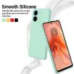 Moto G04S/E14 4G Green Silicone Dropproof Full Coverage Case - 3