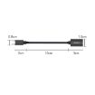 Yesido GS01 Type-C to USB 2.0 OTG Data Converter Cable - Black - 2
