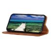 Xiaomi 14 Ultra KHAZNEH Brown Cowhide Texture Flip Leather Case - 5