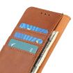Xiaomi 14 Ultra KHAZNEH Brown Cowhide Texture Flip Leather Case - 6