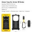 Ulefone Armor 28 Ultra Thermal Back Clip Phone Case with Carabiner Black - 8