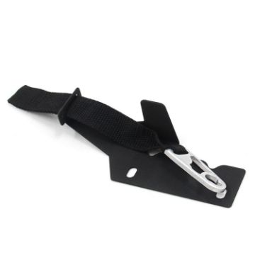 Ford F-150 2009-2018 Rear Seat Release Belt with Buckle - Silver - 1