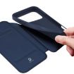 iPhone 17 Pro Max DUX DUCIS Blue Leather Flip Case - Skin Pro Series - 5
