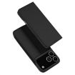 iPhone 17 Pro DUX DUCIS Skin Pro Flip Leather Case - Black - 1