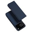iPhone 17 Pro DUX DUCIS Blue Flip Leather Case - Skin Pro Series - 1