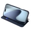 iPhone 17 Pro DUX DUCIS Blue Flip Leather Case - Skin Pro Series - 4