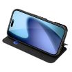 iPhone 17 DUX DUCIS Skin Pro Flip Leather Case - Black - 4