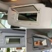 Mercedes Benz W212/W218 Left Drive Sun Visor Mirror Right Side Nut Beige - 7