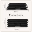 BMW 3 Series E90 Left Air Conditioner Outlet Panel Grille No. 2 - 4