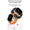 WS-E9 Ultra 2.2" IP67 Waterproof Smart Watch, Heart Rate/NFC, Orange - 5