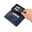 Xiaomi 14 Ultra AZNS Magnetic Calf Texture Flip Leather Case Dark Blue - 6