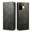 Vivo S30 Pro Mini Green Leather Phone Case - Oil Wax Crazy Horse Texture - 1