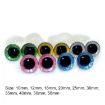 100pcs 9mm Resin Animal Eyes for Plush Toys - Random Colors - 4