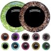 100pcs 9mm Resin Animal Eyes for Plush Toys - Random Colors - 6