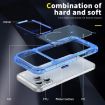 iPhone 17 Pro Max Transparent Blue MagSafe TPU + PC Case - 2