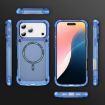 iPhone 17 Pro Max Transparent Blue MagSafe TPU + PC Case - 5