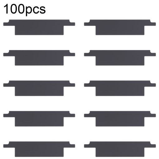 iPhone XR Battery Adhesive Strip Sticker - 100 Set, Black - 1