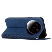 Xiaomi 14 Ultra Blue Magnetic Leather Phone Case - Diamond Splicing Skin Feel - 3