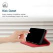 Xiaomi 14 Ultra Red Magnetic Leather Phone Case - Diamond Splicing Skin Feel - 7