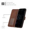 Xiaomi 14 Ultra Brown Leather Phone Case - Calf Texture & Buckle - 4