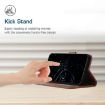 Xiaomi 14 Ultra Brown Leather Phone Case - Calf Texture & Buckle - 5