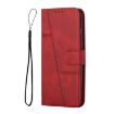 Xiaomi 14 Ultra Red Leather Phone Case - Calf Texture & Buckle Design - 2