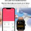 ET540 Smart Watch - 1.91" IP67 Waterproof, ECG & Blood Glucose, Black - 6