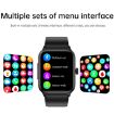 ET540 Smart Watch - 1.91" IP67 Waterproof, ECG & Glucose Monitor (Red) - 5