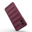 Motorola Moto G73 5G Magic Shield TPU + Flannel Case - Dark Grey - 4