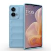 Motorola Moto G85 5G Global Magic Shield TPU Flannel Case Light Blue - 1