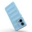 Motorola Moto G85 5G Global Magic Shield TPU Flannel Case Light Blue - 5