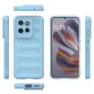Motorola Edge 50 Neo Magic Shield TPU Flannel Case - Light Blue - 2