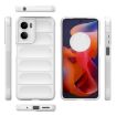 Motorola Moto G05 4G/E15 Magic Shield TPU Flannel Case - White - 3