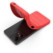 Motorola Moto G24 4G Global Wine Red TPU + Flannel Phone Case - 6