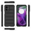 Motorola Moto G55 5G Global Magic Shield TPU Flannel Case Black - 3