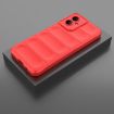 Motorola Moto G55 5G Global Magic Shield TPU Flannel Case - Red - 2