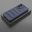 Motorola Moto G55 5G Global Magic Shield TPU Flannel Case Dark Blue - 2