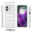 Motorola Moto G55 5G Global Magic Shield TPU Flannel Case White - 3
