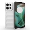 Motorola Moto G75 5G Global Magic Shield TPU Flannel Case White - 1