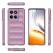 Motorola Edge 60 Fusion 5G Global Phone Case - Purple TPU + Flannel Cover - 3