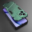 Realme C53 4G Punk Armor Phone Case with Holder - Green PC + TPU - 2