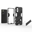 Realme C67 4G Global Punk Armor Phone Case with Holder - Red - 5