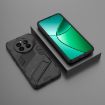 Realme 12+ 5G Punk Armor Phone Case with Holder - Black PC + TPU - 2