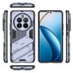 Realme 12 Pro 5G Grey Punk Armor PC + TPU Case with Holder - 3