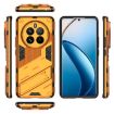 Realme 12 Pro 5G Punk Armor Phone Case with Holder - Orange - 3