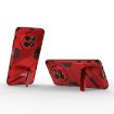 Realme 12 5G Global Punk Armor Red Phone Case with Holder - 4