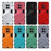 Realme 12 5G Global Punk Armor Phone Case with Holder - Green - 7